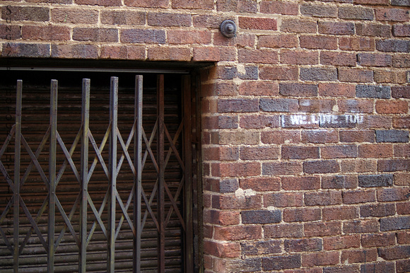 We Love You - Gated Doorway